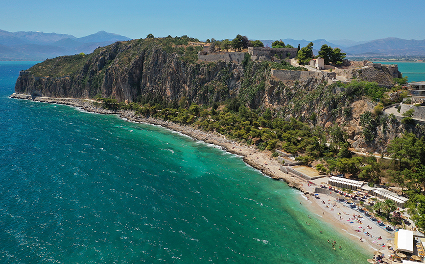 παραλία Αρβανιτιά, Ναύπλιο