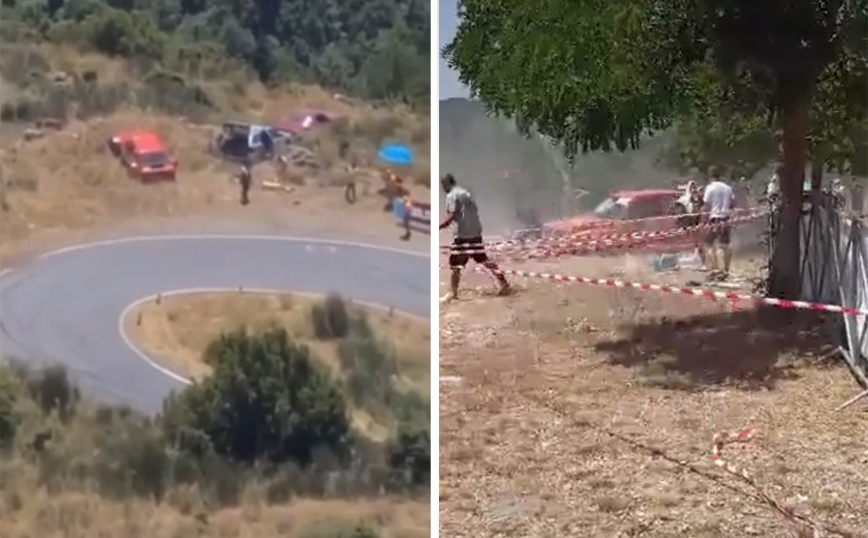 Βίντεο – ντοκουμέντα από τα δύο ατυχήματα στους αγώνες ταχύτητας στη Δημητσάνα