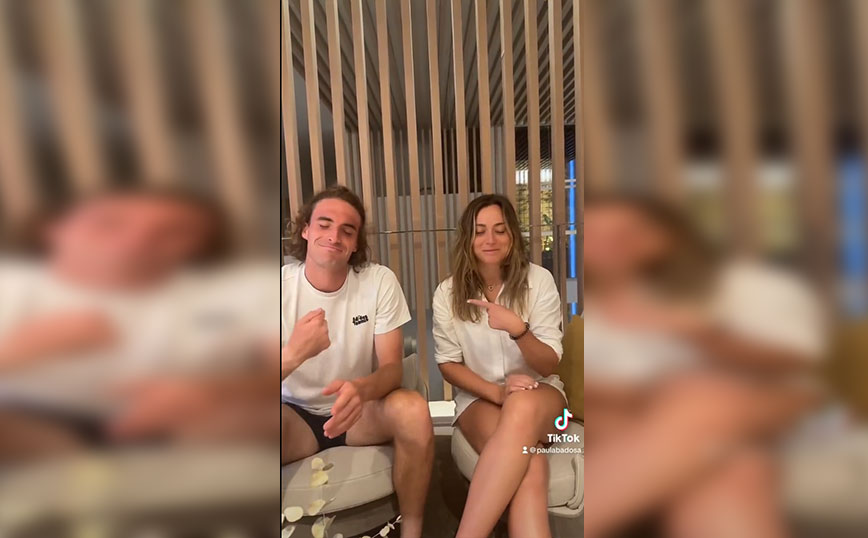 Τσιτσιπάς – Μπαντόσα: Αποκάλυψαν στο TikTok ποιος είπε πρώτος «Σ’αγαπώ» και ποιος είναι πιο ρομαντικός
