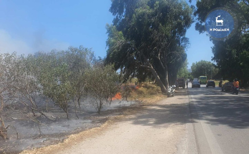 Φωτιά στη Ρόδο &#8211; Εκκενώθηκαν προληπτικά ξενοδοχειακές μονάδες