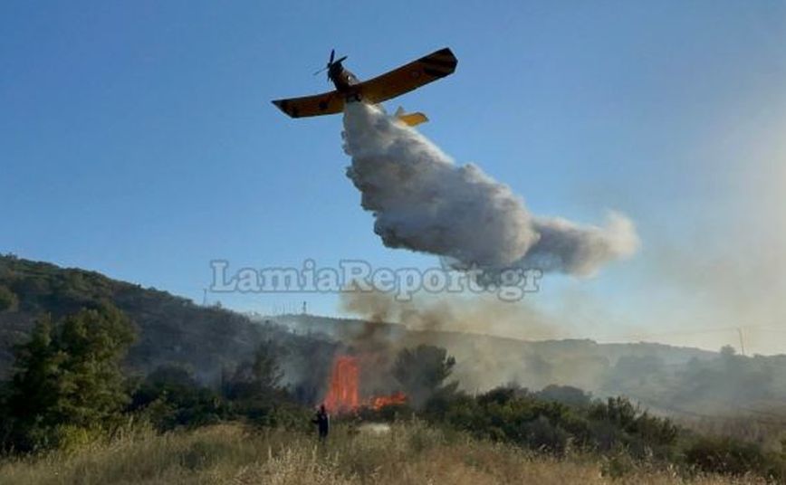 Φωτιά τώρα στη Φθιώτιδα: Απειλεί το Παράρτημα ΑμεΑ Δομοκού