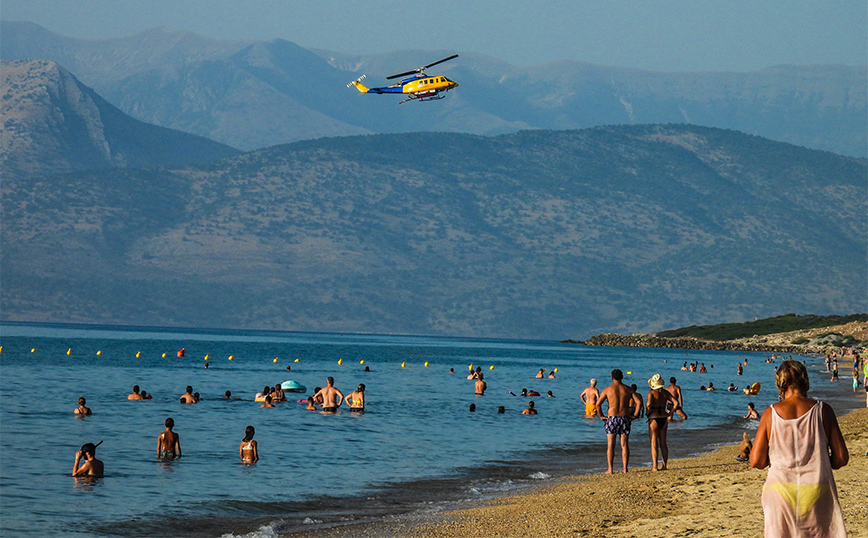 Φωτιά στην Κέρκυρα: Μικρή αναζωπύρωση στην περιοχή της Παλιάς Περίθειας &#8211; Καλύτερη η εικόνα στα υπόλοιπα μέτωπα