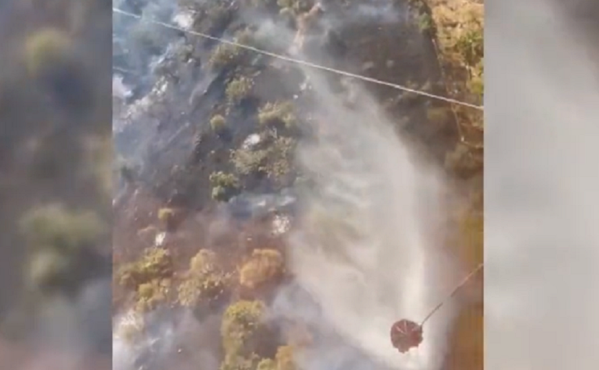 Βίντεο με τουρκικά πυροσβεστικά αεροσκάφη να επιχειρούν σε φωτιές στην Ελλάδα