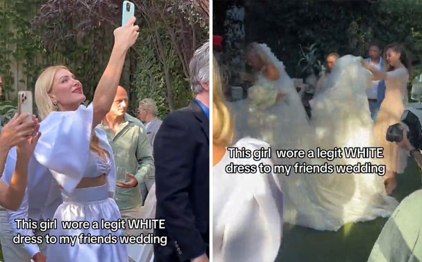 Έβαλε λευκό φόρεμα στον γάμο φίλης της και την αποκαλούν «ψυχοπαθή»