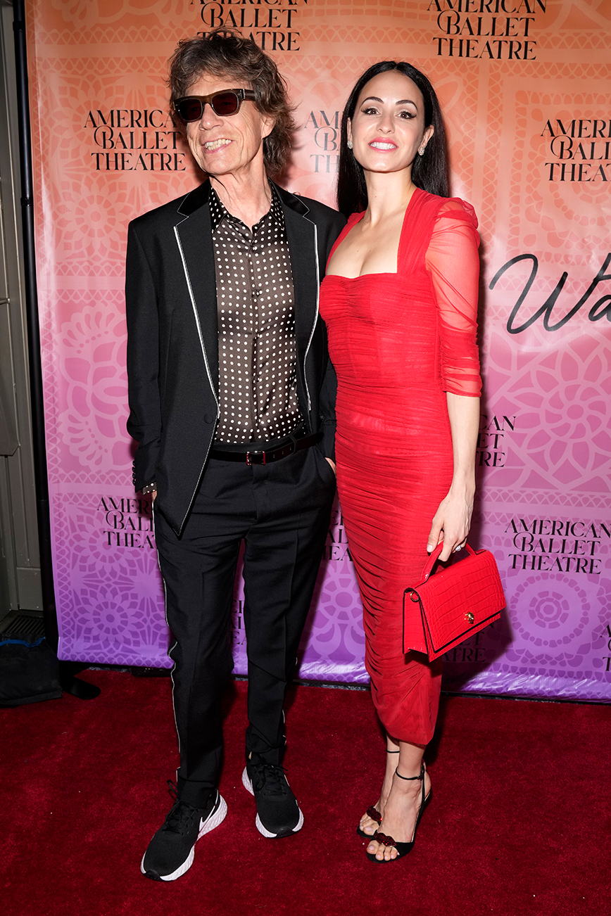 Ο Μικ Τζάγκερ και η Μέλανι Χάμρικ Ο Μικ Τζάγκερ και η Μέλανι Χάμρικ