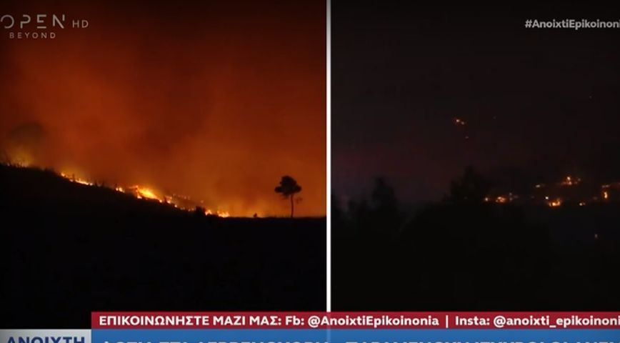 Φωτιά στη Σαρωνίδα: Μεγάλη η καταστροφή, πάνω από 30.000 στρέμματα, λέει ο δήμαρχος Λαυρεωτικής