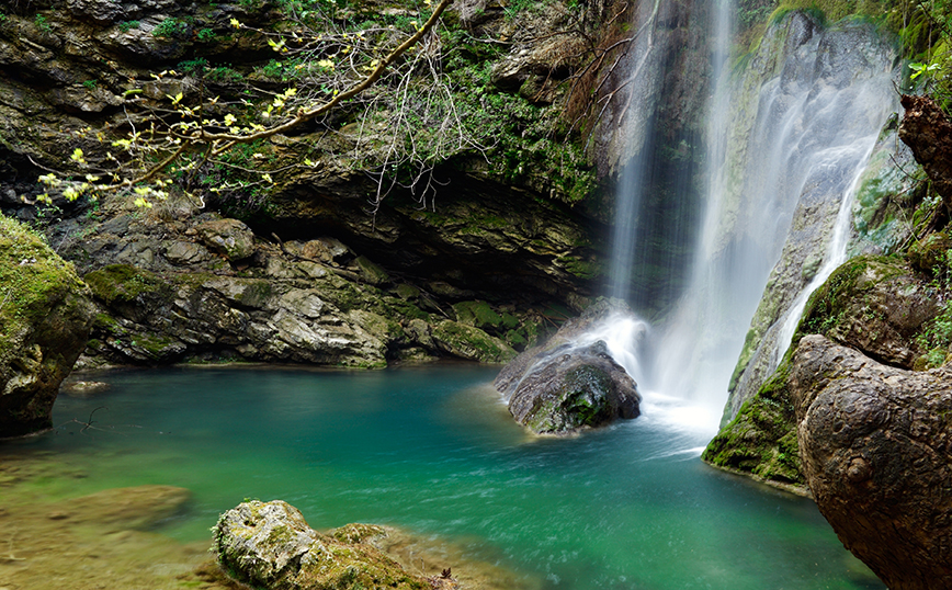 Καταρράκτης Φόνισσας, Κύθηρα