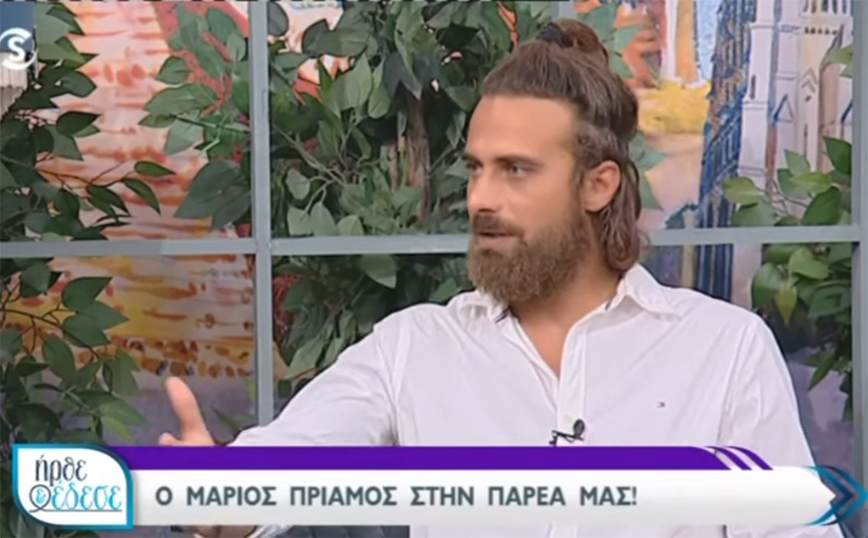 Ο Μάριος Πρίαμος μίλησε για Ελευθερία Ελευθερίου και Καρολίνα Καλύβα – «Είναι η πρώτη φορά που τοποθετούμαι»