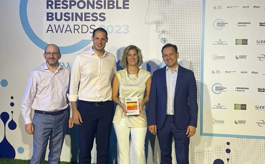Διπλή διάκριση της Nova στα Hellenic Responsible Business Awards 2023 για την προσφορά της στην  κοινωνία και το περιβάλλον