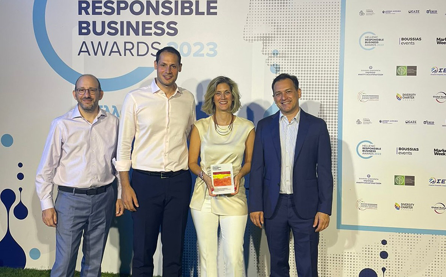 Διπλή διάκριση της Nova στα Hellenic Responsible Business Awards 2023 για την προσφορά της στην κοινωνία και το περιβάλλον