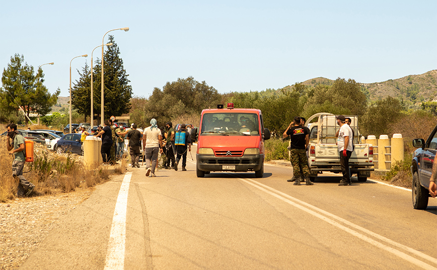 Άρση κινδύνου για 9 χωριά της Ρόδου: Το μήνυμα του 112