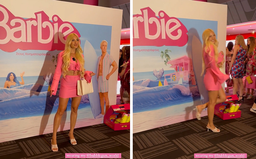 Ιωάννα Τούνη: Ντυμένη στα ροζ πήγε στην πρεμιέρα της «Barbie»