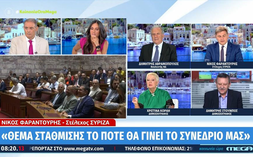Νίκος Φαραντούρης: Δεν πρέπει να περάσει μεγάλο διάστημα με το κόμμα ακέφαλο