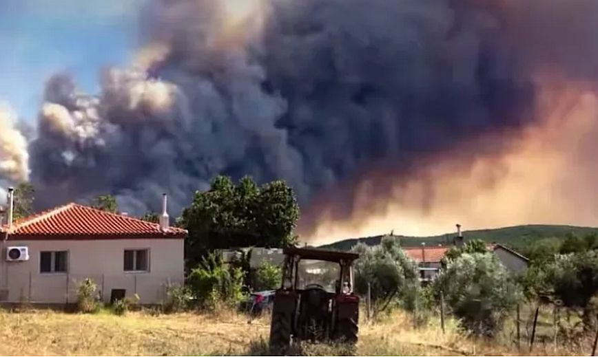 Φωτιά στην Αλεξανδρούπολη: Στο νοσοκομείο ο διοικητής της Πυροσβεστικής Έβρου