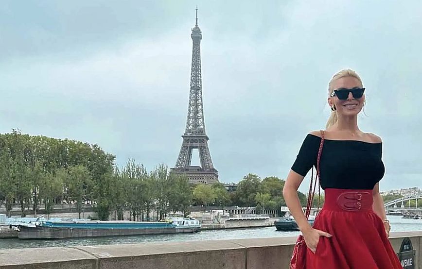 Η Κατερίνα Καινούργιου ποζάρει με φόντο τον Πύργο του Άιφελ: Δεν υπάρχει μέρος στον πλανήτη που θα σε κάνει άλλο άνθρωπο