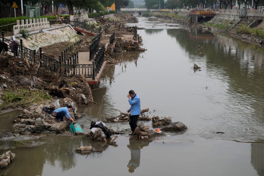 Φονικές πλημμύρες στην Κίνα: Τουλάχιστον 29 νεκροί στη Χεμπέι