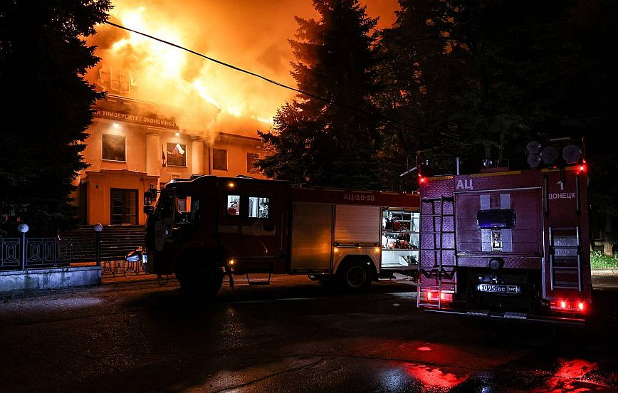 Πόλεμος στην Ουκρανία: Ρώσοι αξιωματούχοι κάνουν λόγο για πλήγμα στο πανεπιστήμιο του Ντόνετσκ με οβίδες διασποράς