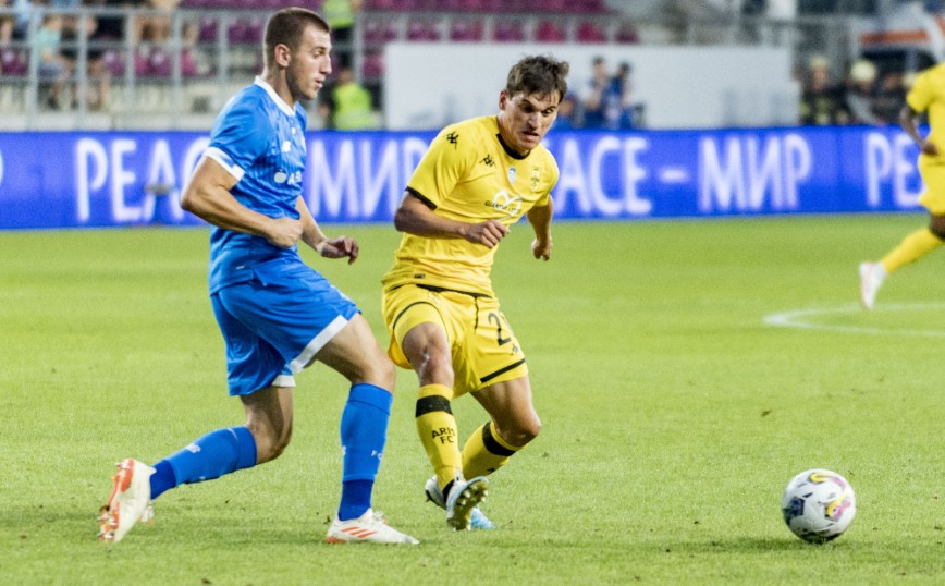 Ντιναμό Κιέβου &#8211; Άρης: 1-1 το σκορ στο ημίχρονο