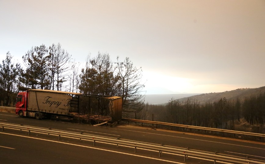 Αποκατάσταση κυκλοφορίας οχημάτων στην Εγνατία Oδό, από Μέστη έως Μάκρη