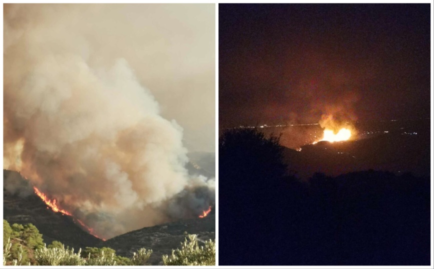Εκτός ελέγχου μεγάλη φωτιά στη Λεμεσό – Εκκένωση κοινοτήτων και ευρωπαϊκή συνδρομή