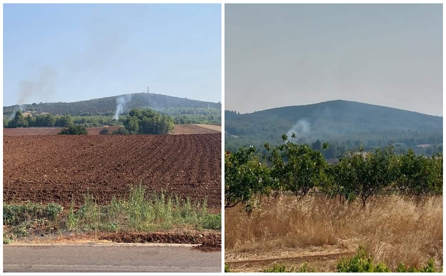 Φωτιά στον Αυλώνα: Αποκαλυπτικές φωτογραφίες από τις απόπειρες εμπρησμών