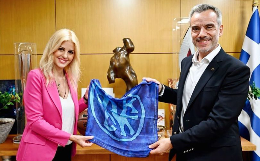 Συνάντηση της Έλενας Ράπτη με τον Δήμαρχο Θεσσαλονίκης και την Αντιδήμαρχο Πολιτισμού και Τουρισμού