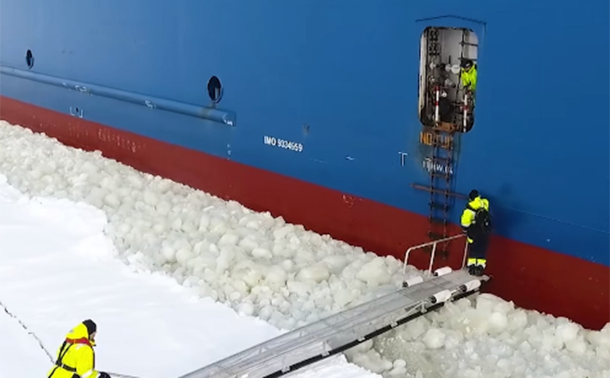 Πώς πας το πρωί στη δουλειά όταν δουλεύεις κάπου&#8230; στην Αρκτική