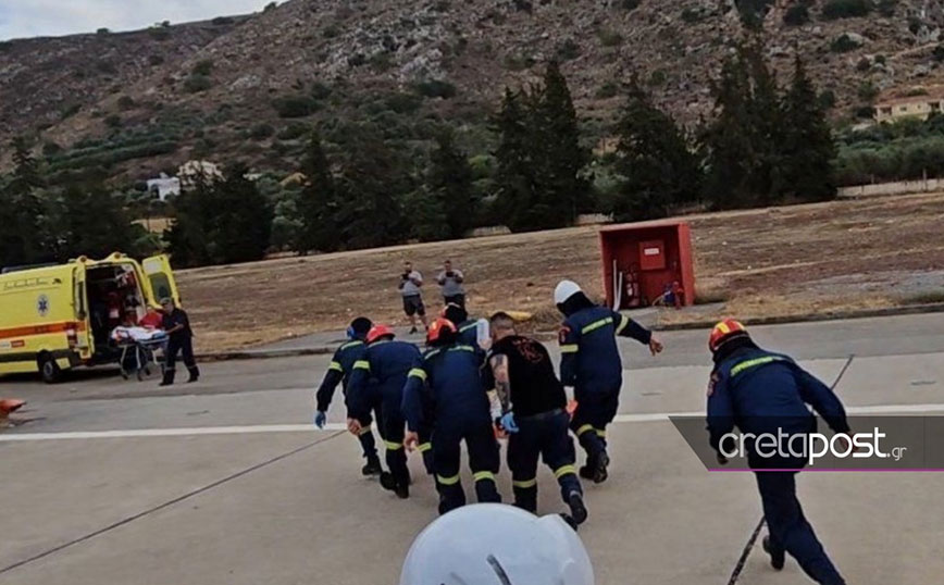 «Μάχη» δίνει ο 45χρονος που ακρωτηριάστηκε μετά από κατολίσθηση στο φαράγγι της Σαμαριάς – «Έχει χάσει πολύ αίμα»