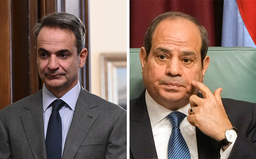 Στην Αίγυπτο ο Κυριάκος Μητσοτάκης – Θα συναντηθεί με τον Abdel Fattah El-Sisi