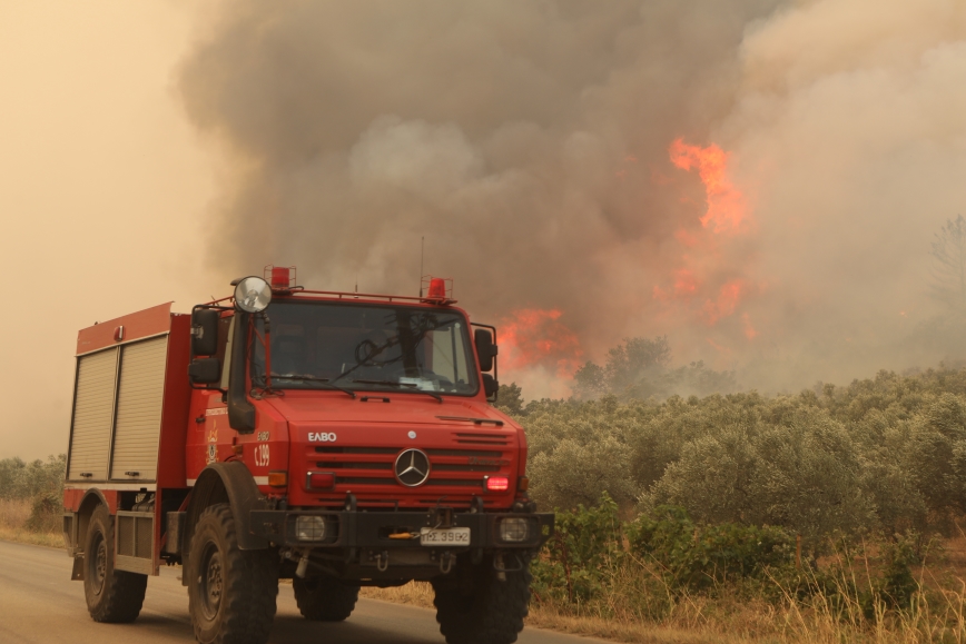 Μήνυμα του 112 για εκκένωση της περιοχής Λεπτοκαρυά Έβρου