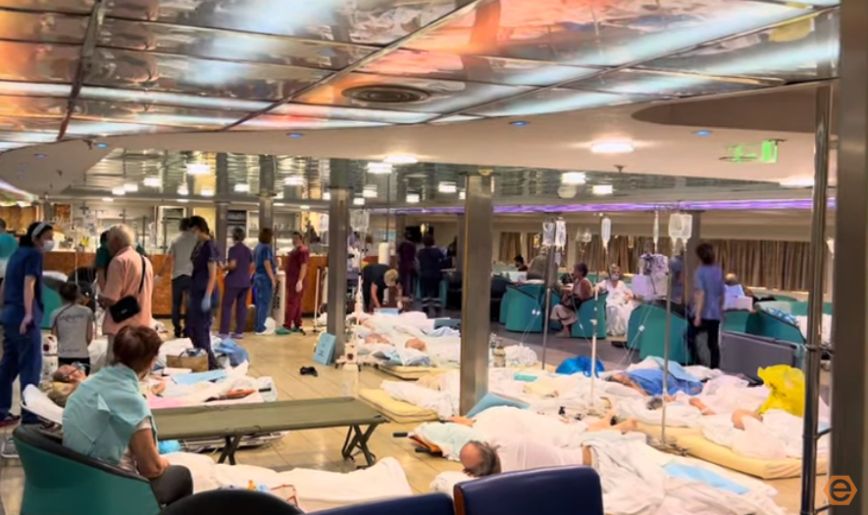 Φωτιά στην Αλεξανδρούπολη: Σε πλοίο στο λιμάνι ασθενείς του νοσοκομείου, σε τέντες τα σοβαρά περιστατικά