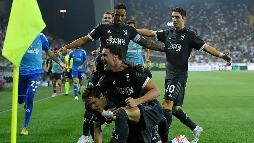Ουντινέζε – Γιουβέντους 0-3 – Με το δεξί ξεκίνησε στο πρωτάθλημα της Serie Α η «βέκια σενιόρα»