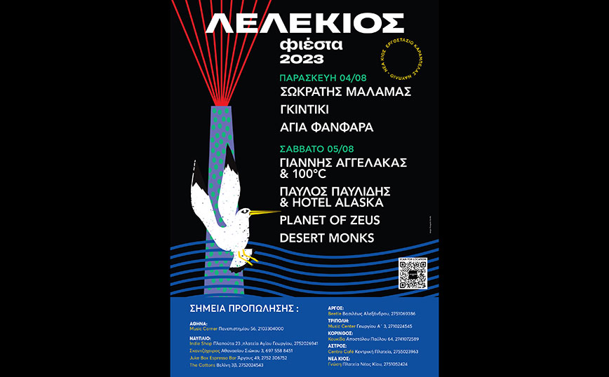 Έρχεται η ΛελέΚιος Φιέστα 2023 – Σωκράτης Μάλαμας και Γιάννης Αγγελάκας στο διήμερο φεστιβάλ της Νέας Κίου