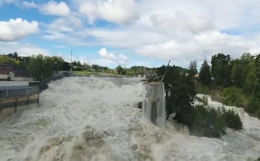 Νέες πλημμύρες και εκκενώσεις στη Νορβηγία &#8211; Η στάθμη των ποταμών υπερβαίνει το υψηλότερο σημείο εδώ και δεκαετίες