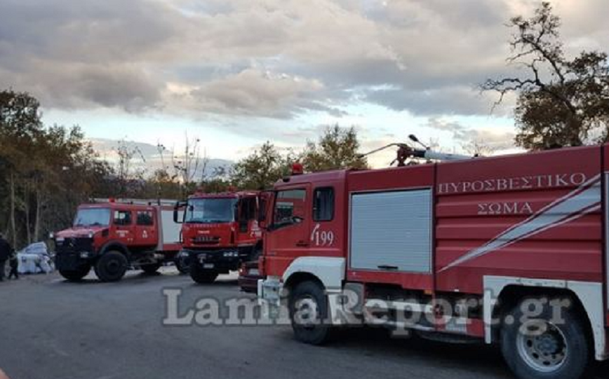 Φωτιά τώρα σε δύο διαφορετικές εστίες στις Κομποτάδες Λαμίας &#8211; Αναφορές για εμπρησμό