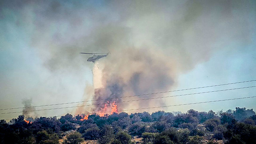 Δυσμενείς μέχρι το βράδυ οι πυρομετεωρολογικές συνθήκες στη Βοιωτία και τον Έβρο &#8211; Θα πνέουν ισχυροί άνεμοι