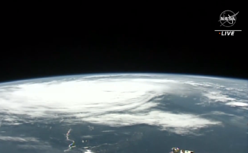 Βίντεο από τον Διεθνή Διαστημικό Σταθμό δείχνει το καταστροφικό πέρασμα του τυφώνα Ιντάλια στη Φλόριντα