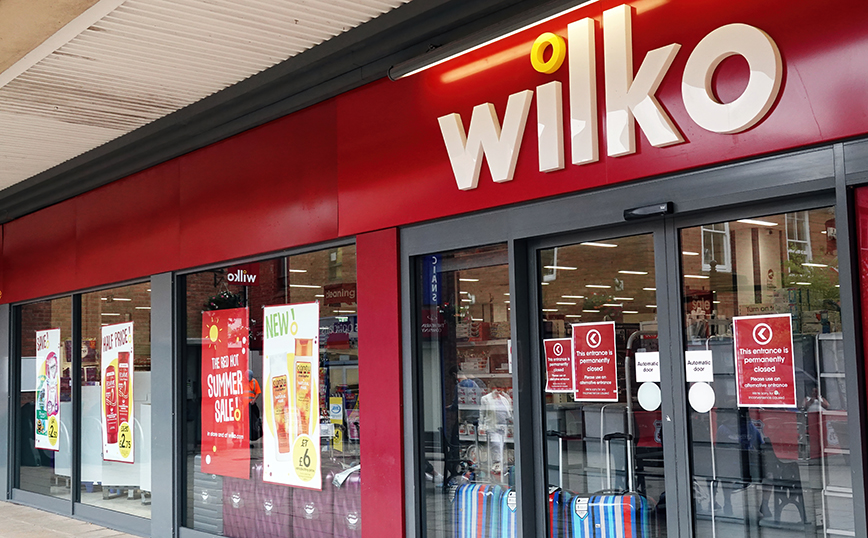 Λουκέτο στα καταστήματα της αλυσίδας Wilko – Απολύονται 9.100 εργαζόμενοι