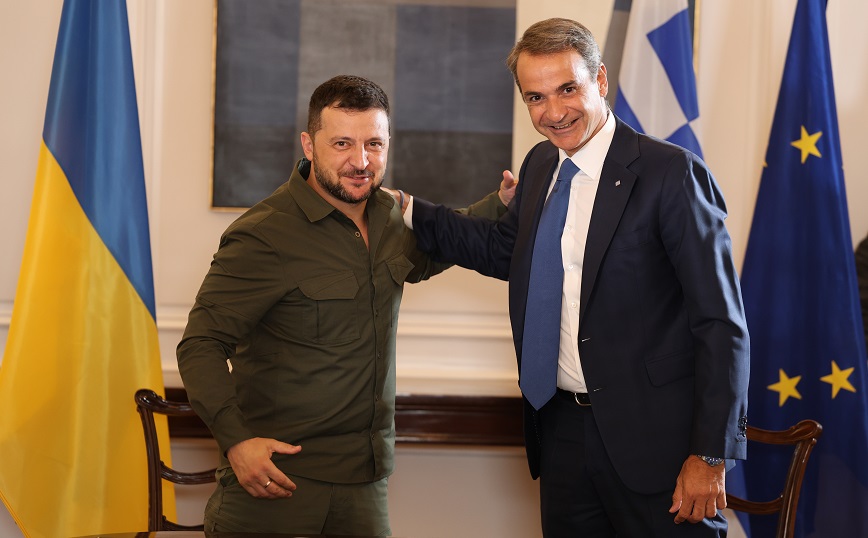 Τηλεφωνική επικοινωνία Μητσοτάκη &#8211; Ζελένσκι