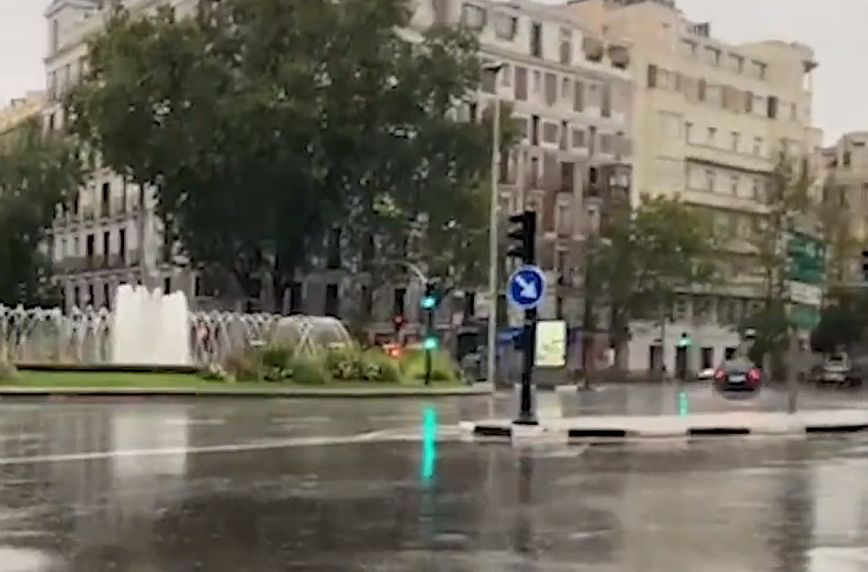 Προειδοποίηση στη Μαδρίτη για καταρρακτώδεις βροχές – Οι κάτοικοι καλούνται να μείνουν σπίτια τους