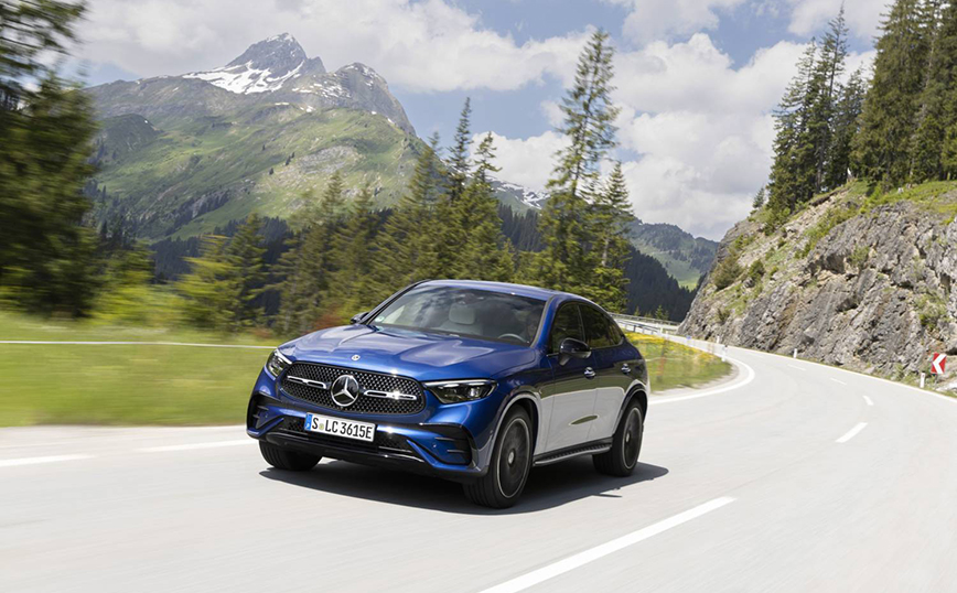 Έφτασε η νέα Mercedes GLC Coupé