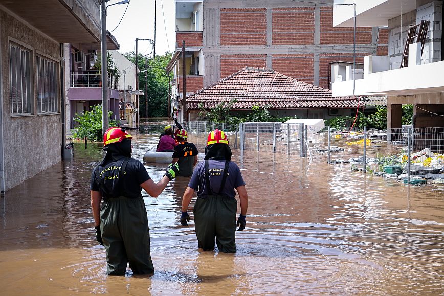 Κακοκαιρία Daniel: Δέκα οι νεκροί από τις πλημμύρες &#8211; Συνεχίζονται οι επιχειρήσεις διάσωσης
