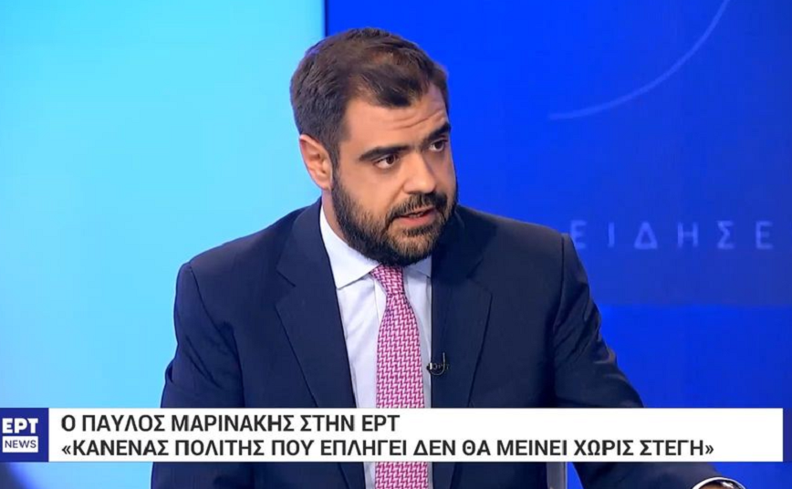Μαρινάκης: Όσο νερό έπεσε στη Θεσσαλία, πέφτει σε ένα χρόνο στη Γερμανία