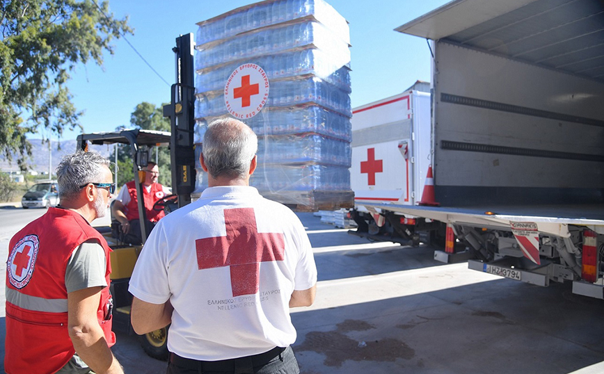 Ο Ελληνικός Ερυθρός Σταυρός ευχαριστεί τον ΟΠΑΠ για την άμεση ανταπόκριση στη στήριξη των πλημμυροπαθών της Θεσσαλίας