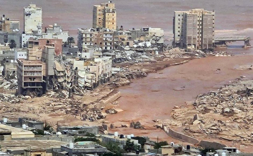 Λιβύη: Φόβοι για πάνω από 20.000 νεκρούς στη Λιβύη &#8211; Δορυφορικές εικόνες αποτυπώνουν το μέγεθος της καταστροφής
