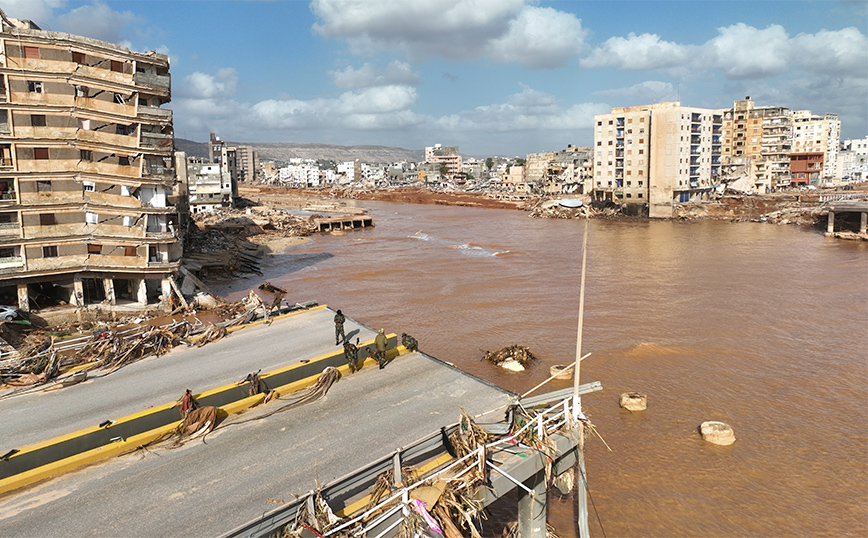 Εφιάλτης στη Ντέρνα της Λιβύης: Συγκλονίζει το μέγεθος της καταστροφής &#8211; Drone καταγράφει αποκαρδιωτικές εικόνες