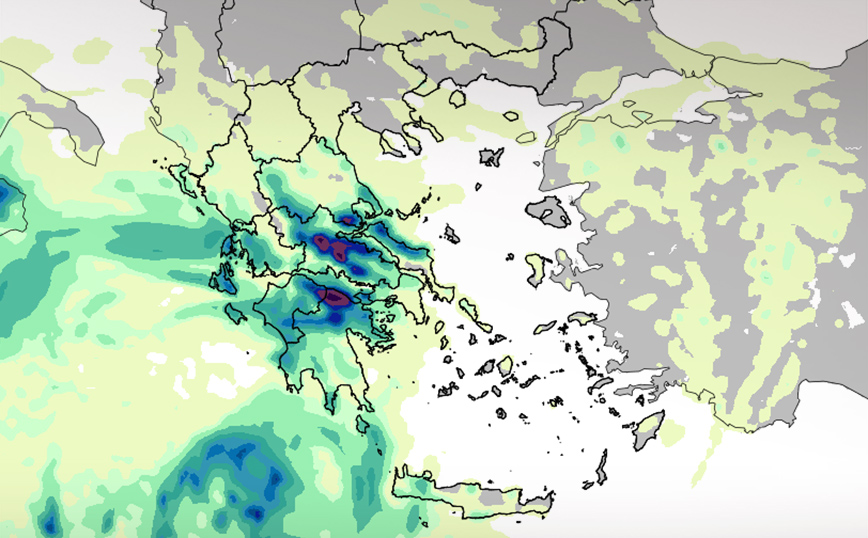 Χειροτερεύει ο καιρός την Τετάρτη, επηρεάζεται και η Αθήνα &#8211; Η εξέλιξη της κακοκαιρίας Elias