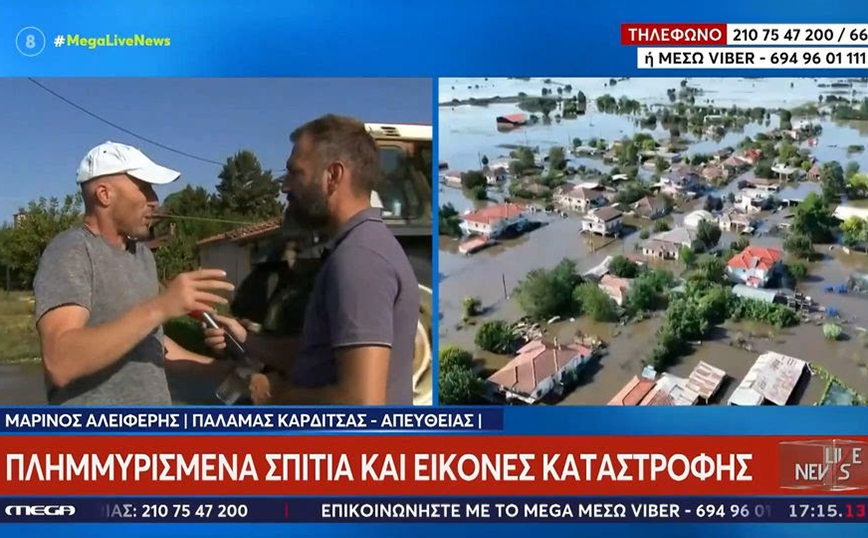 «Το νερό έφτασε τα 2 μέτρα μέσα σε μια ώρα – Άκουγες μόνο ουρλιαχτά» – Ανατριχιάζει η μαρτυρία κάτοικου Παλαμά
