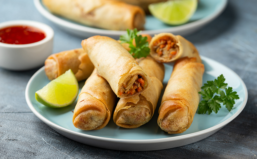 Πώς να φτιάξετε σπιτικά spring rolls