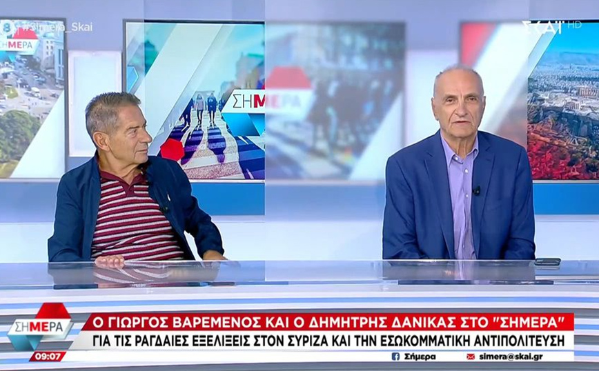 Γιώργος Βαρεμένος: Ο Κασσελάκης ξεπερνά τον Μητσοτάκη σε επικοινωνία &#8211; Ο ΣΥΡΙΖΑ βρίσκεται σε ένα μεταίχμιο
